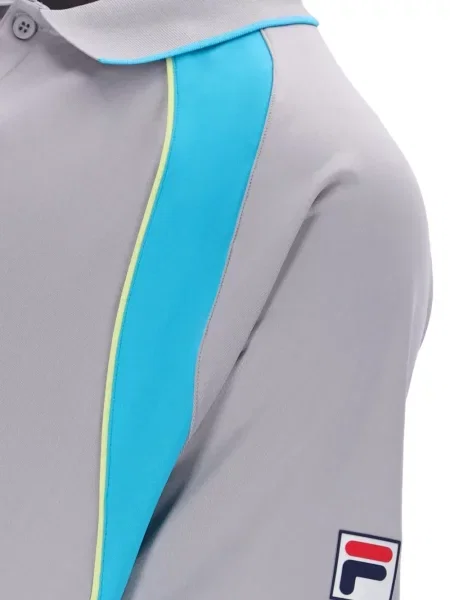 Tricou polo Fila gri