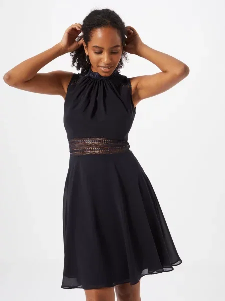 VM Vera Mont Rochie de cocktail negru