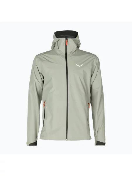 Salewa Kurtka Przeciwdeszczowa Puez Aqua Powertex grau zielona