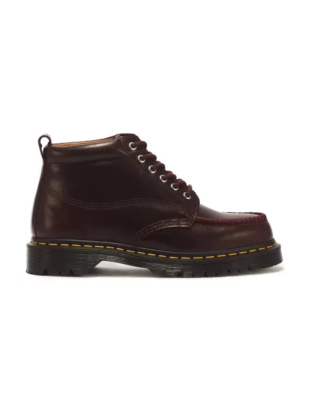 Dr. Martens trapery skórzane Lowell Chukka brązowe