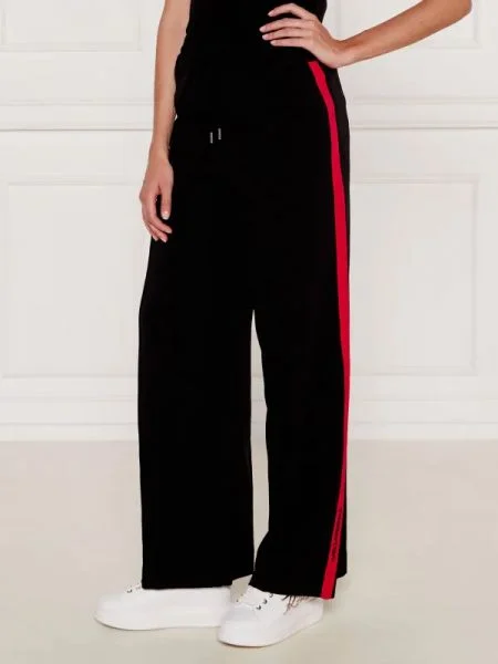 Karl Lagerfeld Nadrág | flare fit fekete