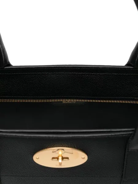 Geanta de piele Mulberry din piele negru