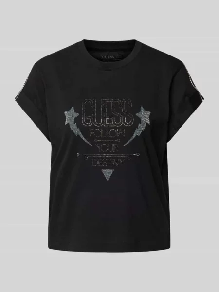 Guess T-Shirt czarny