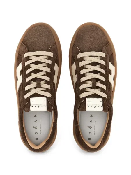 Sneakerși Hogan maro