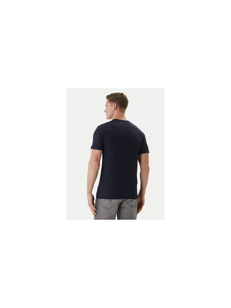 Guess Póló Slim Fit sötétkék