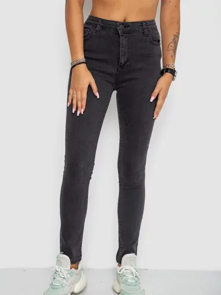 Скіні джинси Ager сірий
