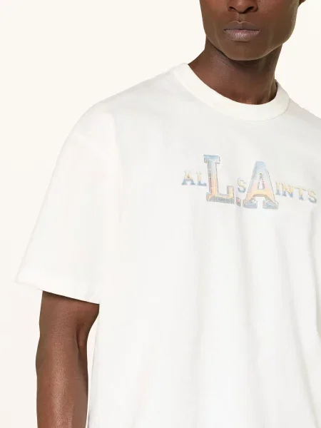 Allsaints Koszulka Angelino weiss biała