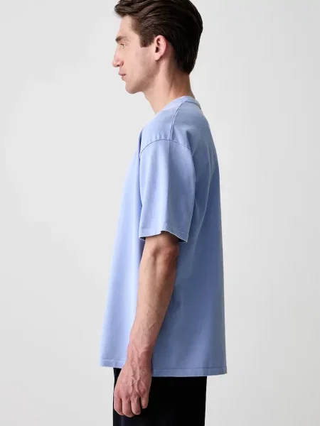 Drôle de Monsieur Porcelaine t-shirt ανδρικό μπλε
