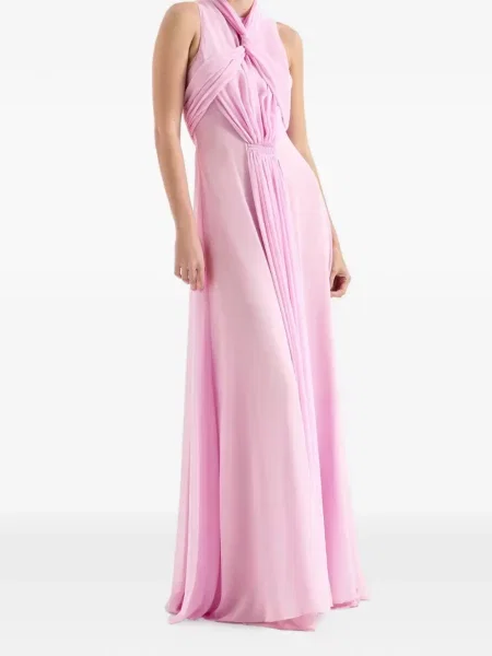 Rochie Genny drapată roz