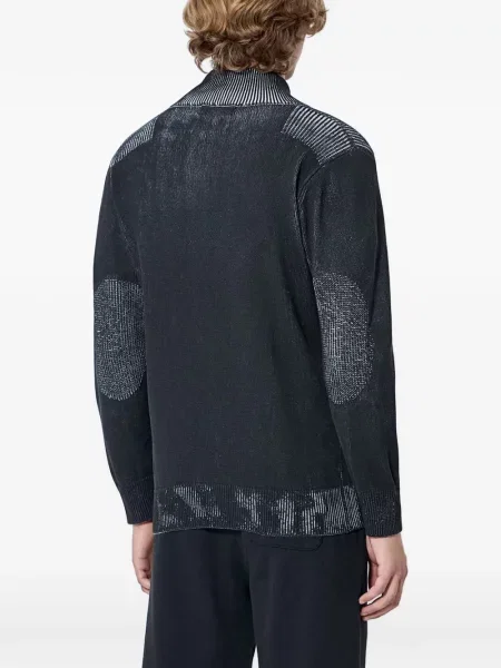 Cardigan Bott tricotate gri