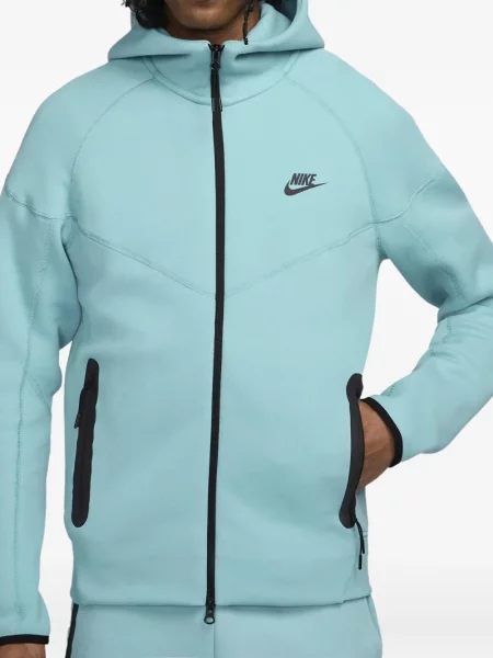Krótka podkoszulka Nike z dżerseju w paski zielona