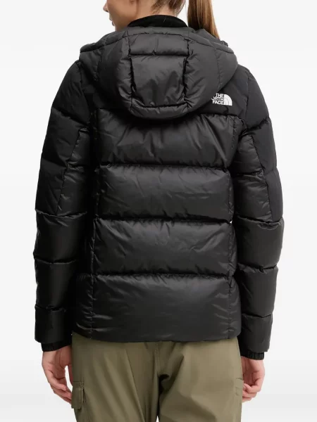 Geacă The North Face cu glugă negru