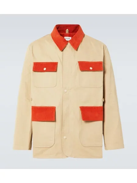 Jakna Bode iz rebrastega žameta bež