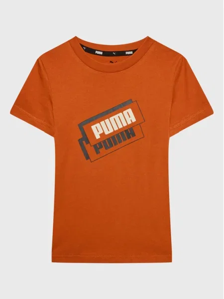 Puma Tricou Alpha Holiday portocaliu