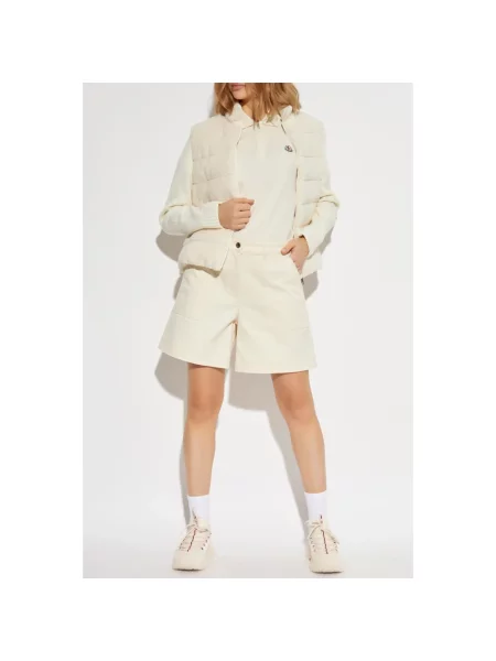 Szorty Moncler beżowe