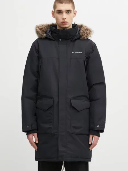 Columbia geacă Cape Ridge Parka de iarnă negru