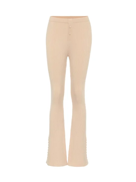 Pantaloni de trening Live The Process tricotate bej