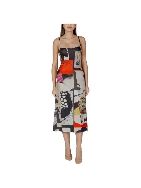 Desigual Ruha Desigual x M. Christian Lacroix NEWSPAPER piros