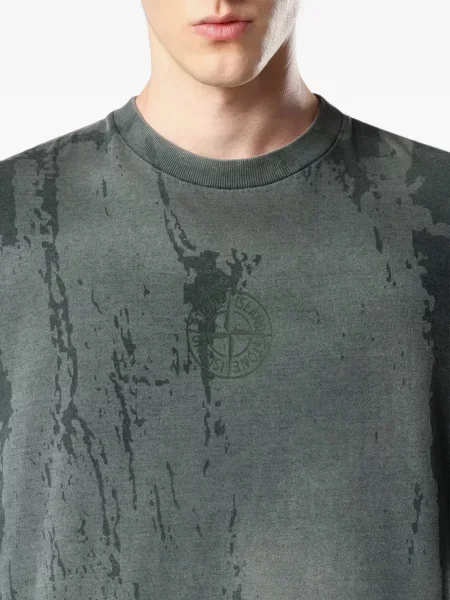 Μπλούζα Stone Island από ζέρσεϋ πέτρες γκρι