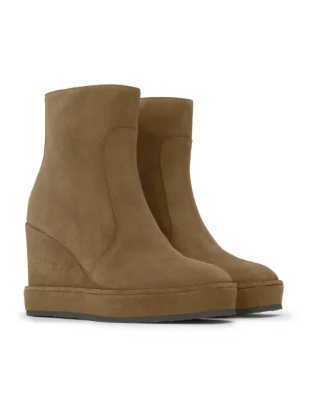 Buty do kostki Castaner zamszowe brązowe