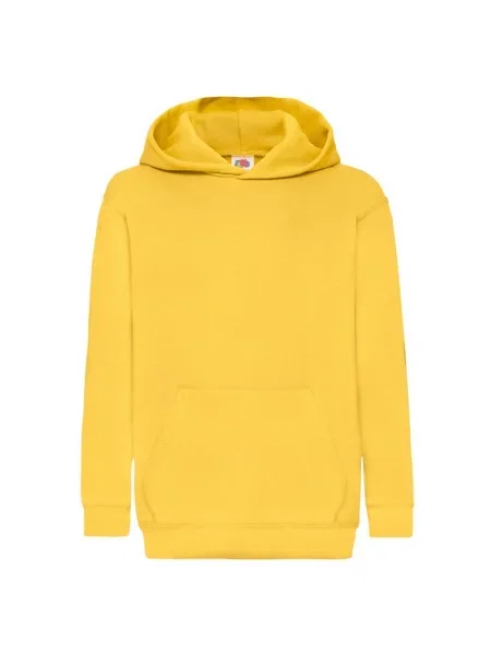 Bluza Z Kapturem Dla Dzieci pomarańczowa