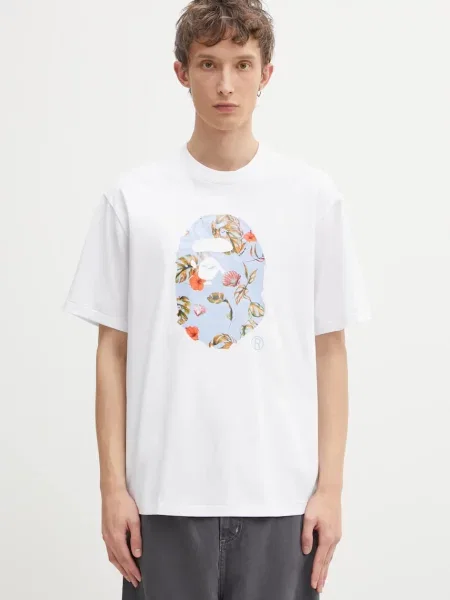A Bathing Ape tricou din Vacation Pattern APE Head
