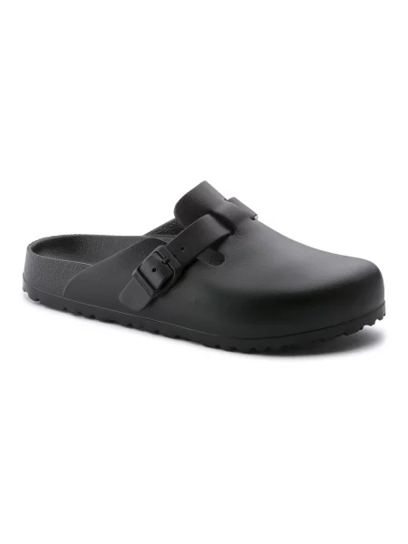 Klapki BIRKENSTOCK Boston EVA Narrow black czarne