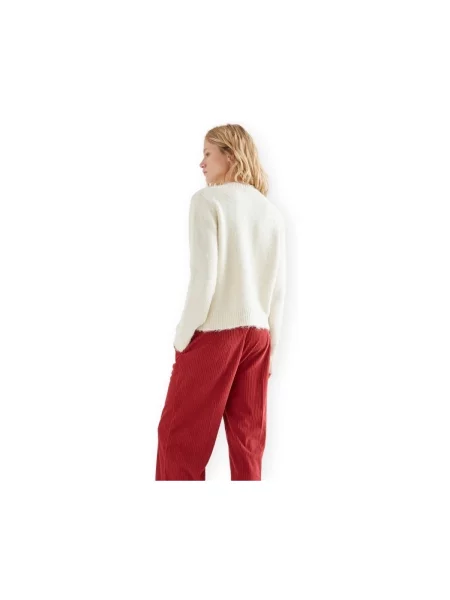 Cardigan Compania Fantastica alb