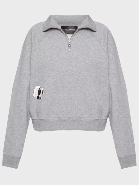 Спортивна кофта Karl Lagerfeld сіра