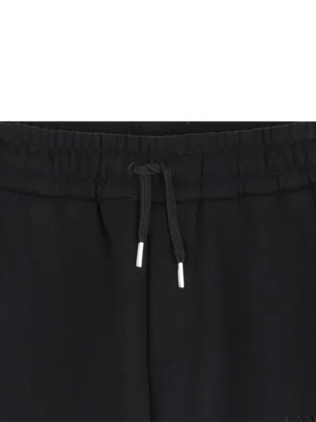 Spodnie dziecięce Lanvin Enfant czarne