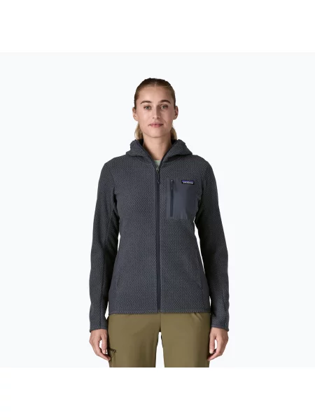 Bluză fleece pentru femei Patagonia R1 Air Full-Zip Hoody smolder blue albastru