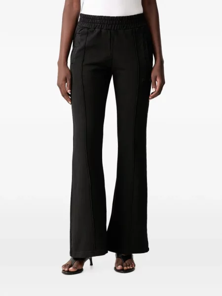 Pantaloni Pinko evazate cu autograf negru
