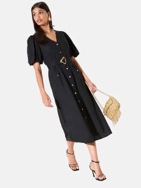 Friends Like These Rochie tip bluză negru