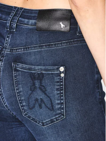 Patrizia Pepe Jeans hlače Mornarsko modra