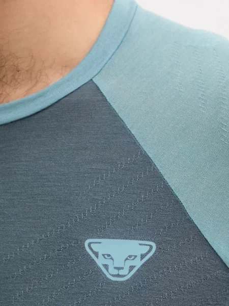 Термобілизна Dynafit з вовни мериноса бірюзовий