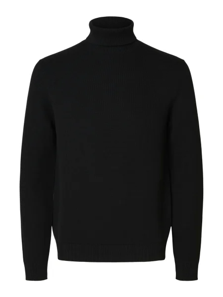 SELECTED Pulover SLHDANE' negru
