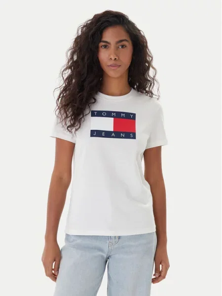 Majica Tommy Jeans modra