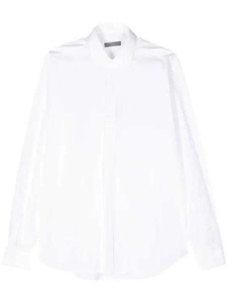Cămașă Corneliani din poplin alb