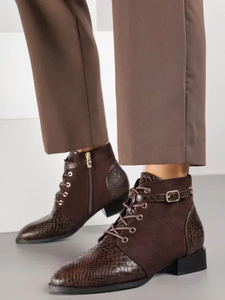 Botine Gelrina maro