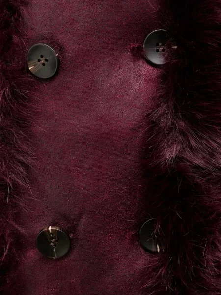 Двосторонній плащ Answear.LAB бордовий