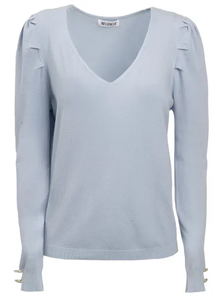 Influencer Tricou albastru