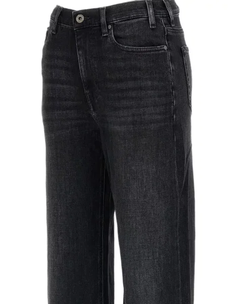 Blugi drepți Ag Jeans negru