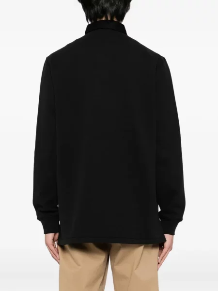 Vunena majica Polo Ralph Lauren s okruglim izrezom iznad koljena narančasta