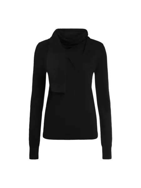 Sweter Toteme wełniany czarny