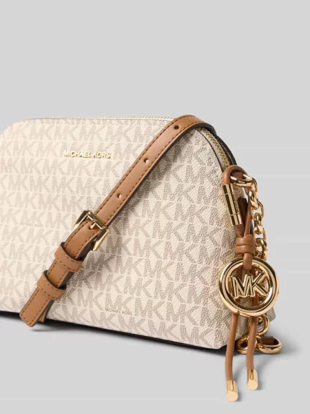 Torebka z wzorem z logo model FREDDIE' Michael Michael Kors biała