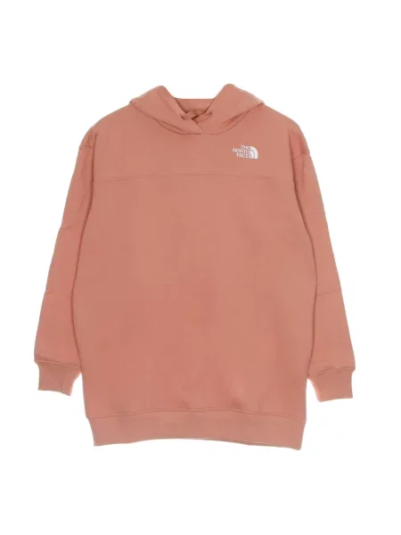 Bluza z kapturem The North Face z kapturem różowa