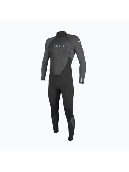 Costum de înot pentru bărbați O'Neill mm Back Zip Full black/graphite negru