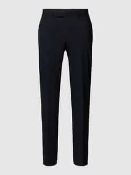 Spodnie od garnituru o kroju slim fit Strellson granatowe