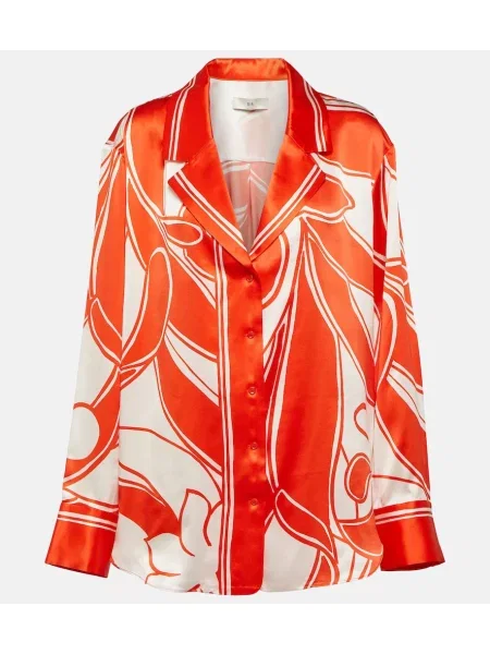 Cămașă Sir din satin cu imagine