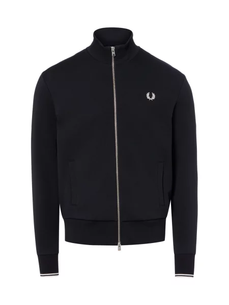 Fred Perry bluza z kapturem Mężczyźni S czarny